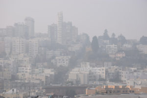 Issue in need of air pollution control in San Francisco, CA