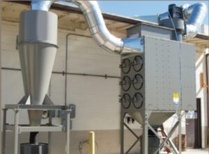 DustHog cyclone dust collection system in San Jose, CA